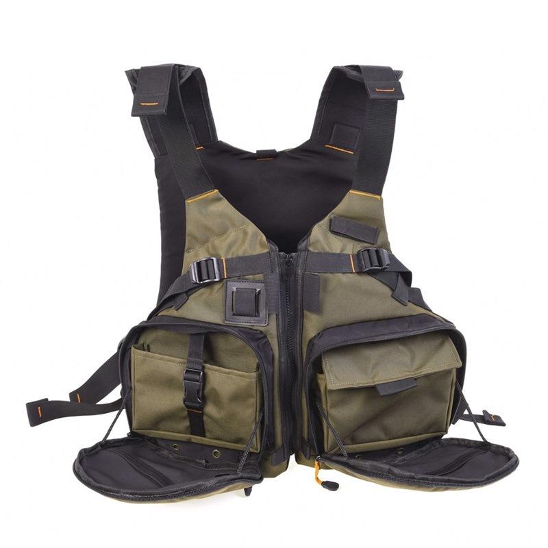 Adult Men Lifejacket Portable Waterproof Swimming Boating Sailing Saving Life Vest