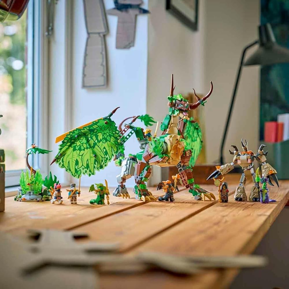 LEGO Ninjago Drago dell'Arco della Vita Giocattolo da Costruire per Bambini dai 9 agli 11 Anni, Playset Creativo, Regalo Ideale per Ragazzi e Ragazze