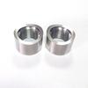 2pcs M18x1.5 02 Oxygen Sensor Base Gap Curve Notched Nut Weld Bung Bsae Round Nut