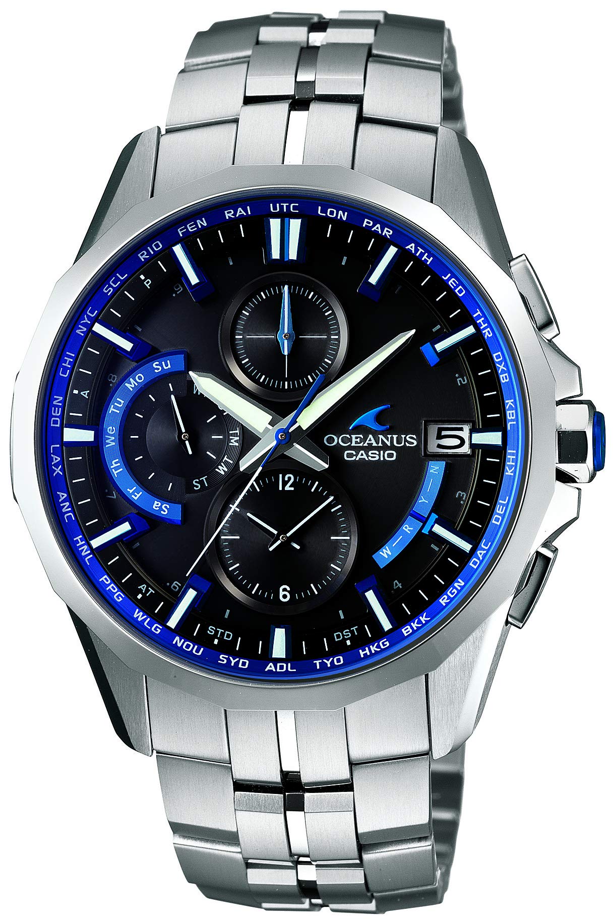 Casio Oceanus Manta OCW-S3000-1AJF Vīriešu radio