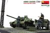 Miniart 1/35 Scale Soviet Ammunition Loading Big Set: SU-85 Self-Propelled Gun, GAZ-MM Medium Truck, and 6 Crew Members, Plastic Model Kit MA36071