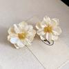 French Gentle Wind Flower Ladies Earrings, Elegant Temperament Daily Versatile Holiday Accessories Jewelry Gifts
