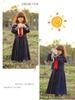 Sailor Uniform Halloween Long Long Sukeban Plus Cute Navy Costume Cultural Performances Kids' Costume, Sleeves, Sleeves, Style, Size, Blue, Kids'