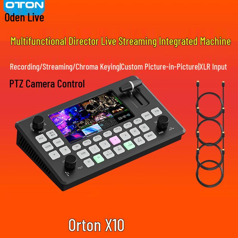 Oton X10 4-Channel HDMI Live Stream Video Switcher