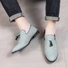 Men's Shoes Men's Summer Trendy Models Breathable One-pedal Loafers Casual Single Shoes Men's Leather Shoes Men's Summer Do Not Stink Feet