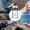 Smart Low Power Wifi Wireless Video Doorbell With Voice Intercom And Mobile Monitoring
