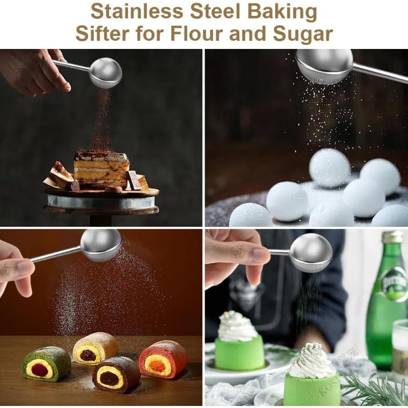 For Loose Tea Tea Strainers Food-Grade Stainless Steel Tea Infuser With Handle Fine Mesh Tea Ball Filter Tea Diffusers Steeper