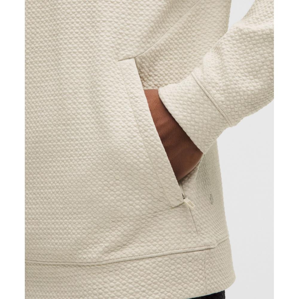 Lululemon Ease The Day Hoodie heaThered Bone Black