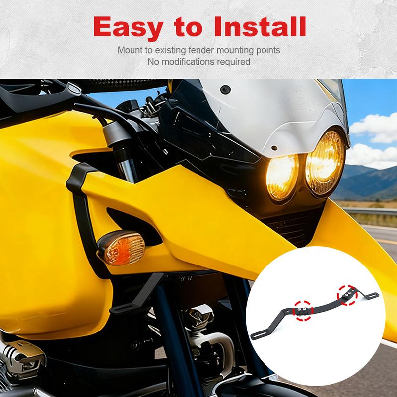For BMW R 1150 GS 1999-2005 R1150GS Adventure 2002-2005 Motorcycle Steel Auxiliary Light Mounting Bracket Front Pod Light Mount