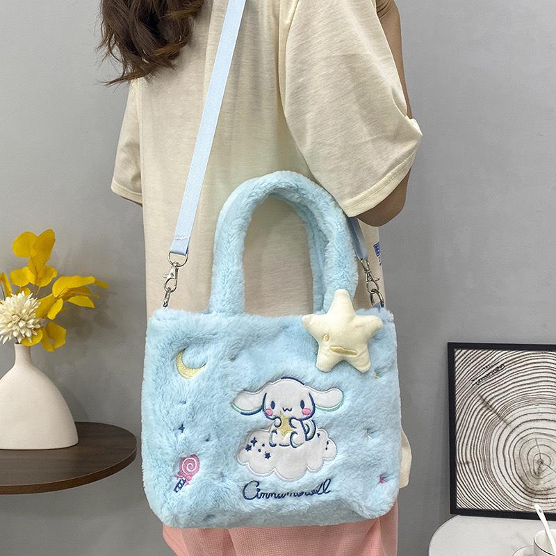 New Cute Plush Handbag: Versatile Spring/Summer Cartoon Fashion