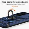 For Samsung Galaxy S25 Case PC + TPU Phone Cover Lens Ultimate Protection Kickstand