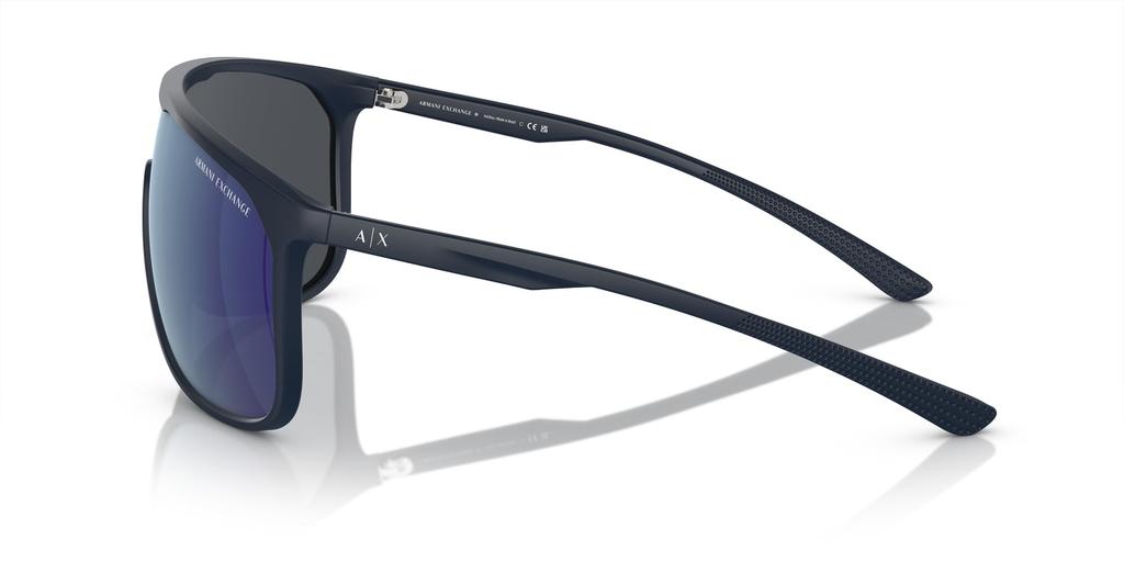 Sunglasses AX4137SU MATTE BLUE 35 [Armani Exchange]