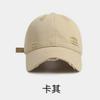 Spring And Summer Hole Soft Top Baseball Cap Men And Women Versatile Sun Protection Shade Cap Solid Color Couple