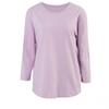 Shop   Women S baSic Round Slab Cotton 3 4 Sleeve Tee Dai wSh 1003 Black