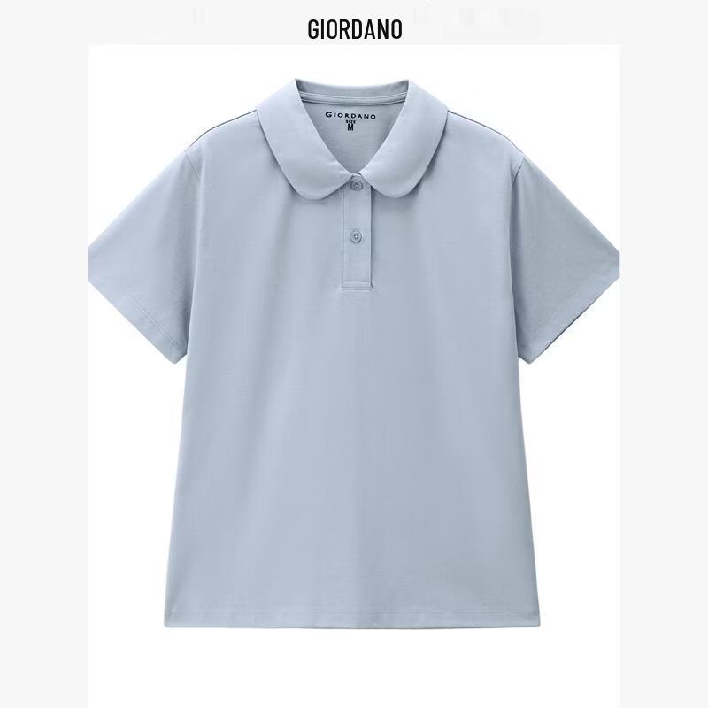 Giordano Women s Cool-Touch Antibacterial Doll Collar Polo Shirt XL