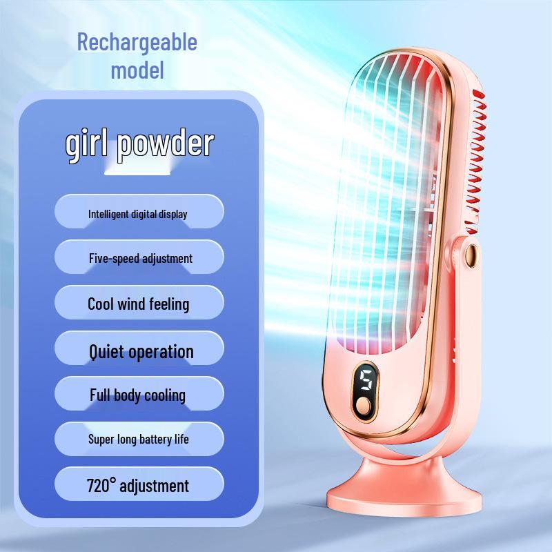 Silent Desktop Air Circulator Fan for Home, Dorm, or Office