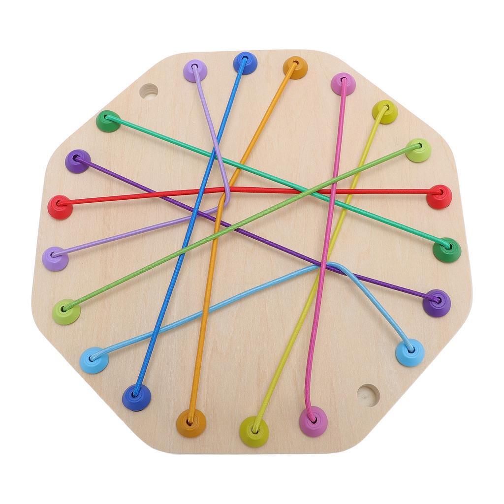 Seilknackspiel für Kinder: Knotenrätsel, soziales Brettspiel zur Förderung von Logik, Denkvermögen und Konzentration