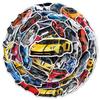 51 PCS Cartoon Creative Removable Stickers for Notebooks, Planners, Suitcases