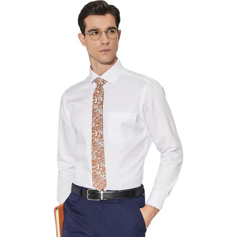 Youngor Men s Pure Cotton DP Wrinkle-Free Long-Sleeve Shirt 40