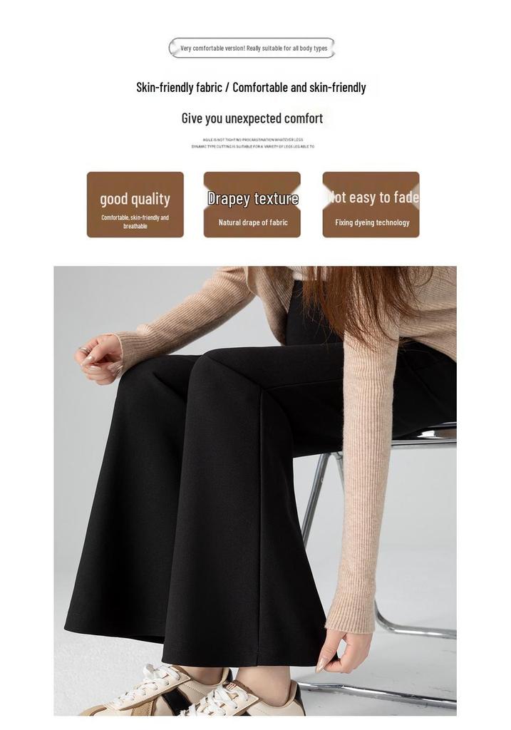 2026 Spring Maternity Slim Fit High Waist Cropped Pants
