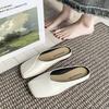 One Pedal Bag Head and Half Slippers, Wearing Women's Summer New Light Mouth Comfortable Versatile Soft Flat Shoes