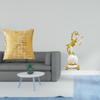 Elegant Home Cushion Cover And Modern Horse Figurine Statue for Living Room Office Bedroom