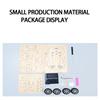 1 Set DIY Science Experiment Kit & Education Model DIY Solar-powered Racing Cars Toy Physics Science Toys For Children Gift·
