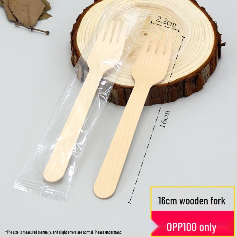 Degradable Disposable Wooden Utensils (Spoons & Forks)