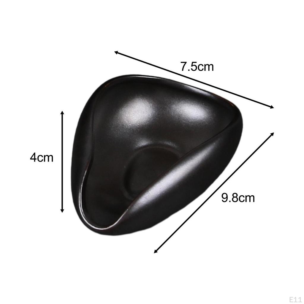 Coffee Bean Dosing Cup Ceramic Single Tray Kitchen Modern Tea Accessory Weighing