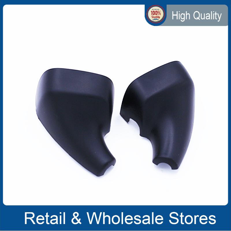 Pair Black Rear View Cover Cap 1K0858547 1K0858548 For VW Golf Jeta MK5 MK6 Beetle Passat B7 Scirocco Tiguan Touran 1K0 858 547