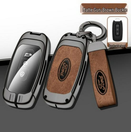 Ford Key Case Compatible with Mondeo, Edge, Explorer, Focus, EVOS, Escape