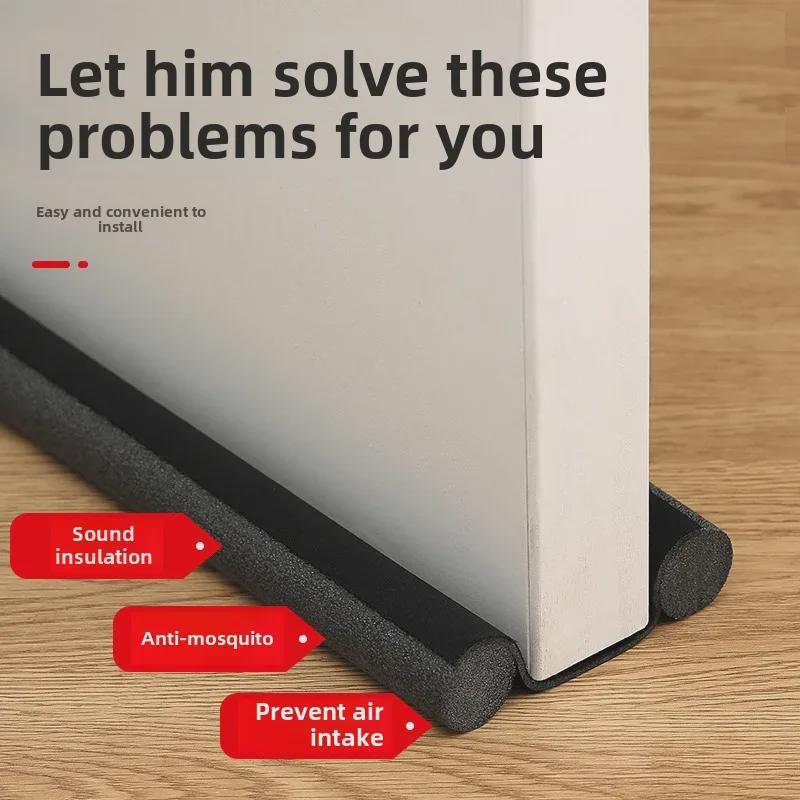 Tätningslist för dörrbotten: Ljudisolerad, Ljusblockerande, Skadedjurssäker, Lufttäthet för Sovrum