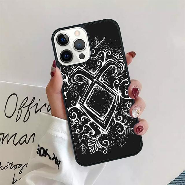Shadowhunters Angelic Rune logo Cover For iPhone 17 Air 15 16e 14 13 12 Pro Max 11 Pro Max Plus Phone Case Coque