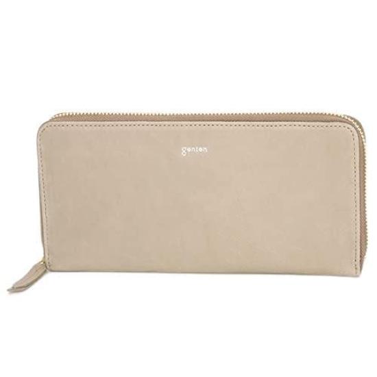 

Round Long Wallet Piacere Khaki [Genten] хакі