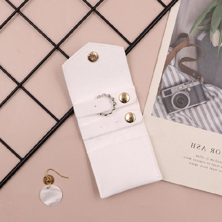 Travel Elegant Jewelry Roll Organizers Bag Necklace Holder Rings and Earring Organizers Suitable for Efficient Storage