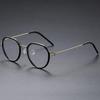 Denmark Brand Design Titanium Alloy Glasses Frame Women Ultralight Spectacles Frames Men's Round Screwless Eyeglasses Gillian