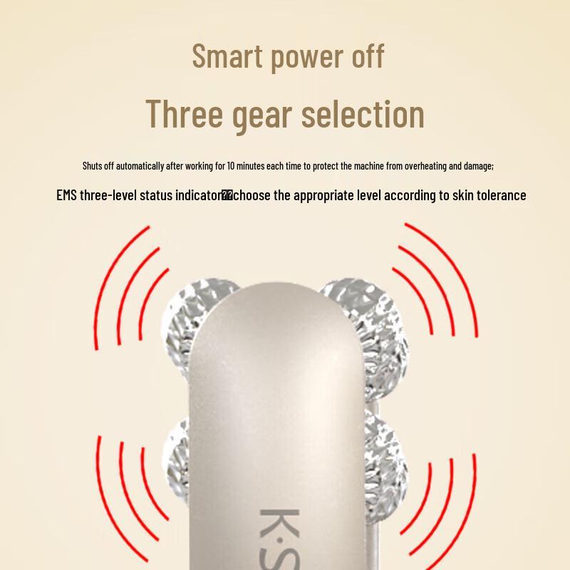 KingDom EMS Micro-current V-Face Roller Massager