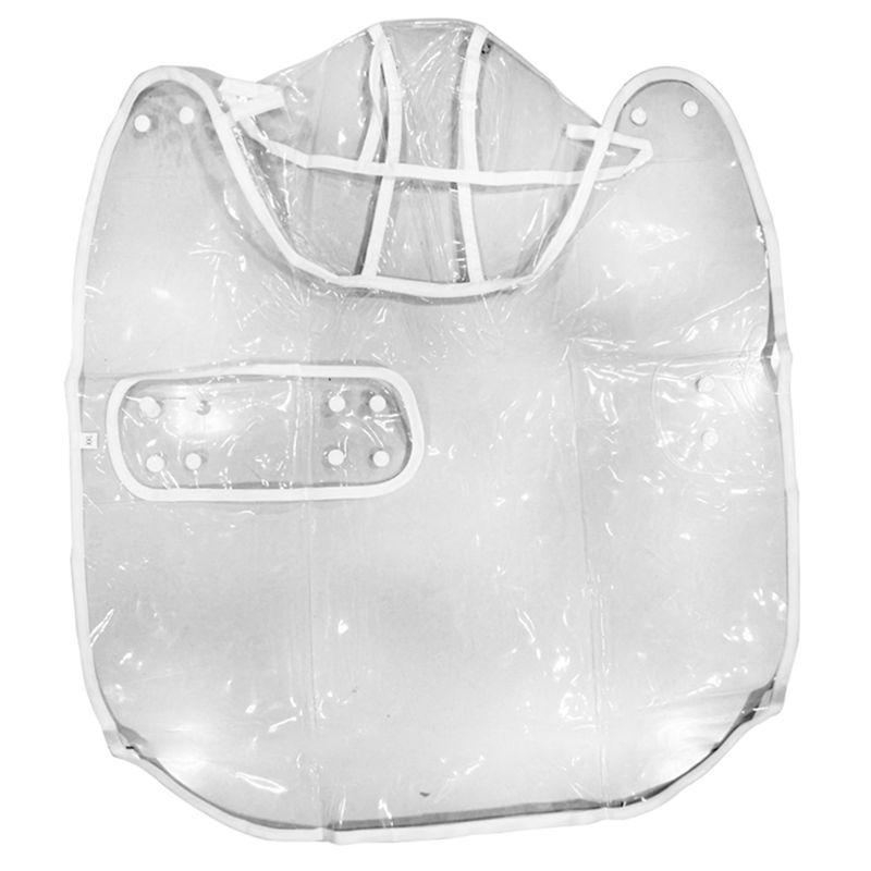 

AEE4-Pet Dog Puppy Transparent Rainwear Raincoat Pet Hooded Waterproof Jacket Clothes Soft Dog Raincoat Puppy Rain Poncho