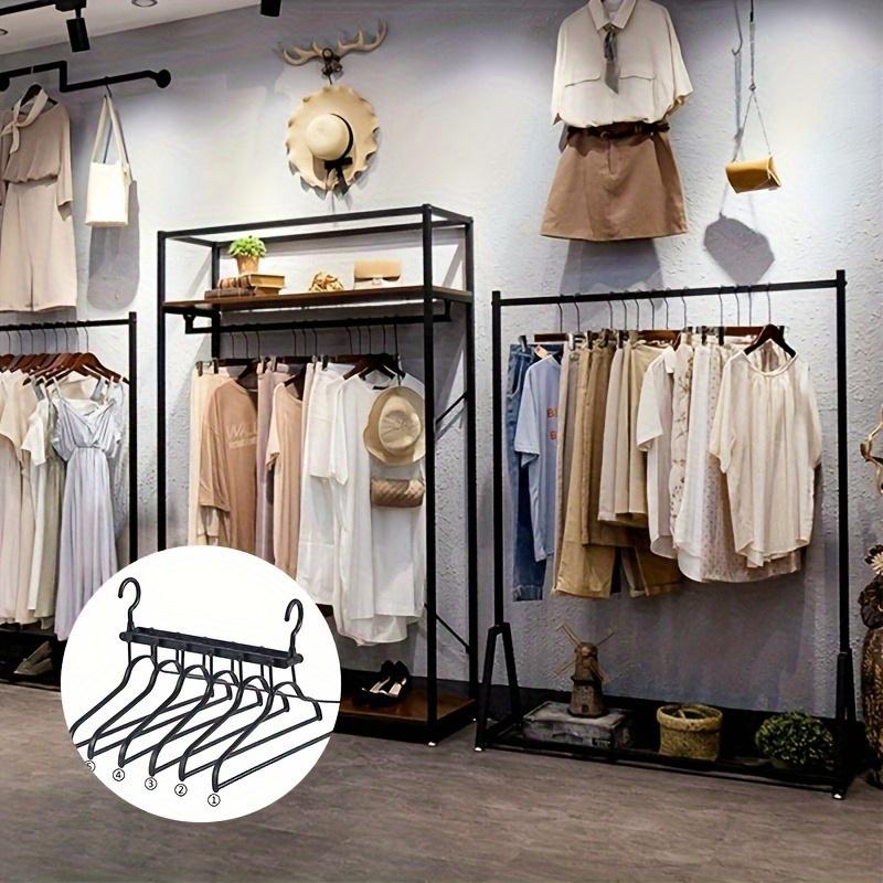 Space-Saving Stacked Hangers for Wardrobe Organization and Clothes Drying - Detachable Coat Hanger, Pants Hanger, and More!