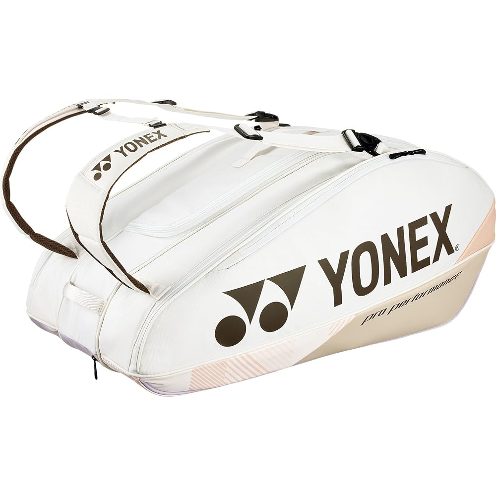 [YONEX] Tennis Bag, Racket Bag 9 (Holds 9 Tennis Rackets) BAG2402N Sand Beige