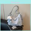 Minimalist Womens Large Capacity Pu Shoulder Bag With Zipper Closure For Daily Use