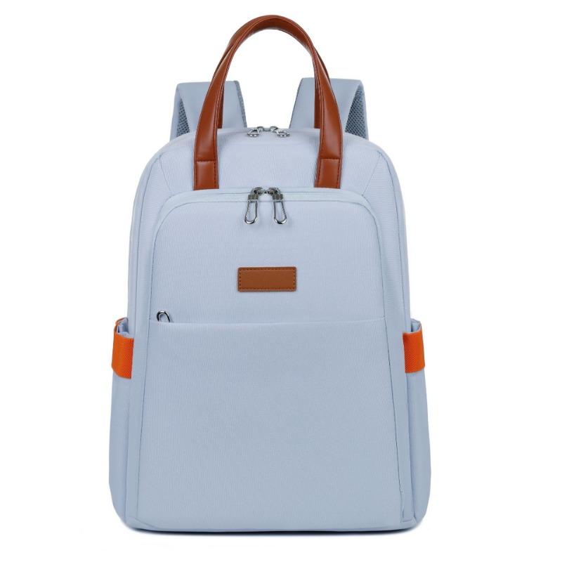 Multifunctional Simple Casual Backpack Large Capacity Portable Laptop Bag Lightweight and Versatile College School Bag