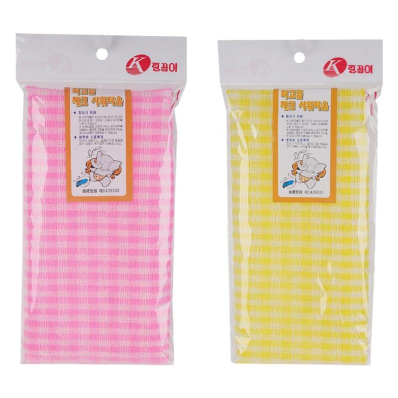 Neatly Checked Shower Towel (Random Color)WA5B4C1