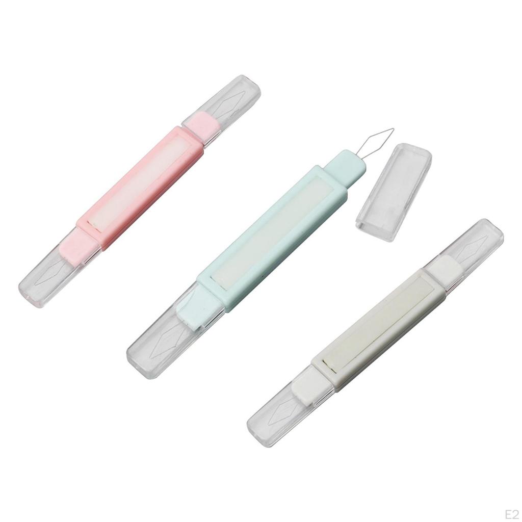Needle Threader Sewing Tool Convenient DIY Accessories Compact Reusable Simple Threading for