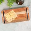 Wooden Serving Tray for Snacks, Meats, and Cheeses 30x15cm