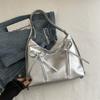 PU Leather Bow Tote Bag Zipper Bow Crossbody Bag Sweet Bowknot Shoulder Bag  Streetwear