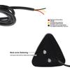 F1 Triangle Red Strobe LED Stop Brake Signal Lamp For Car Trucks: 12V Rear Tail Light Blinker Flasher-A87Q