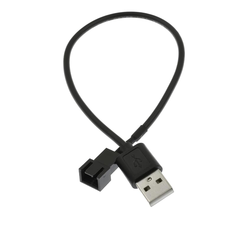 USB to 4-Pin Molex 5V USB Case Fan Power Supply Cable for Computer 11.8'' 30cm
