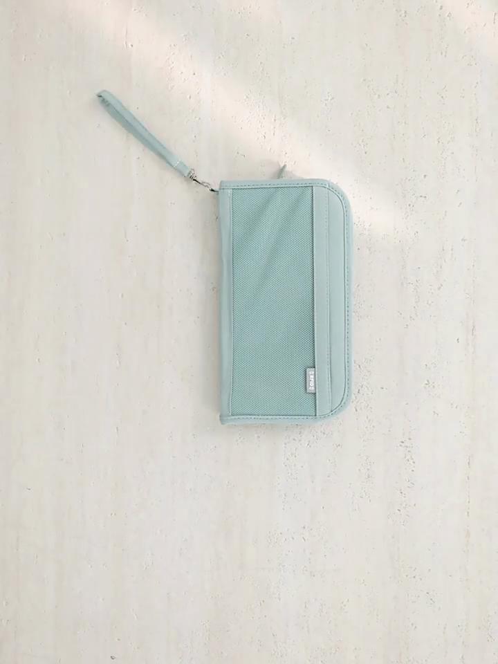 

RFID Passport Wallet for Women and Men, Card Holder Air Ticket Passport Case for Travel Document Holder for Family Organizer Bag AVE рожевий