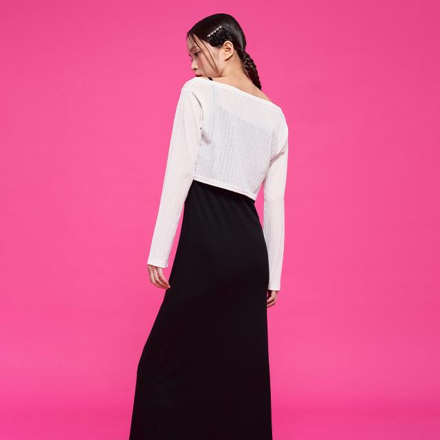 LAP [Carryover] Delicate Fit Knit Two-Piece Aq2Exm81
